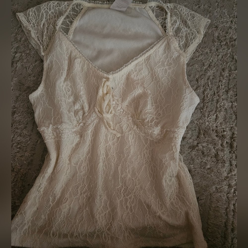 Vinatege Cream No Boundaries Shirt